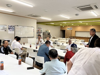 6月8日（土）南山龍虎寮にて、OB会総会を開催致しました。